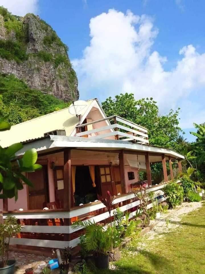 Bed and Breakfast Maupiti Authentique Te-Fare-Arii Esterno foto