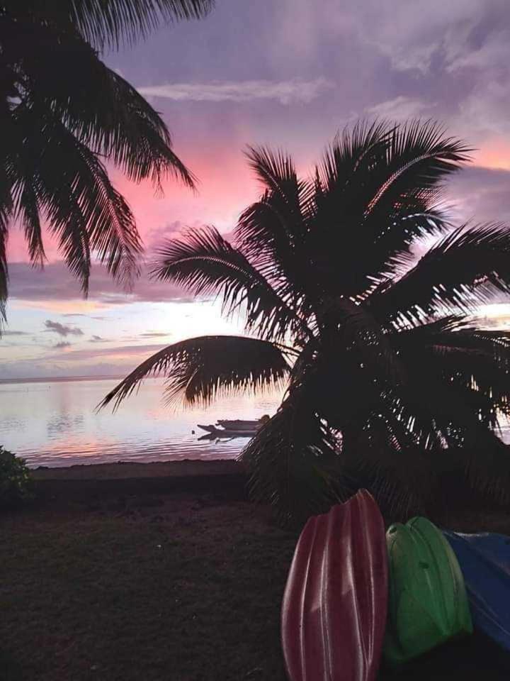 Bed and Breakfast Maupiti Authentique Te-Fare-Arii Esterno foto