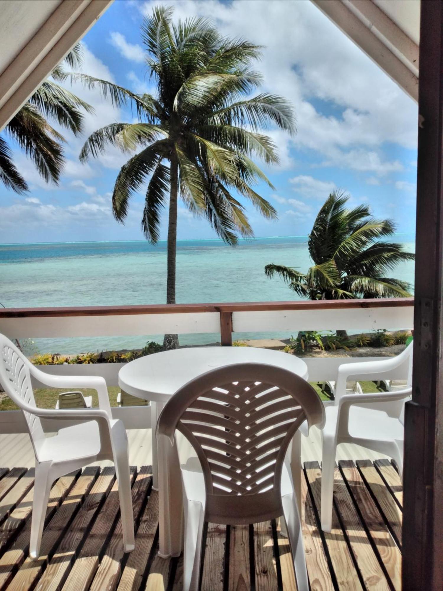 Bed and Breakfast Maupiti Authentique Te-Fare-Arii Esterno foto