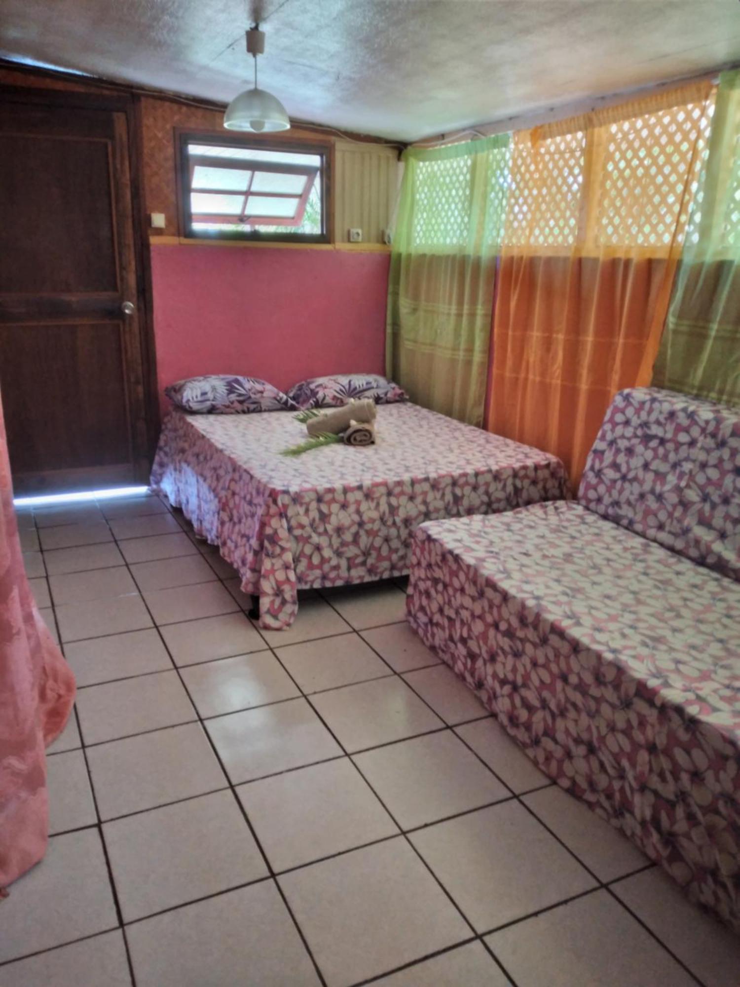 Bed and Breakfast Maupiti Authentique Te-Fare-Arii Esterno foto