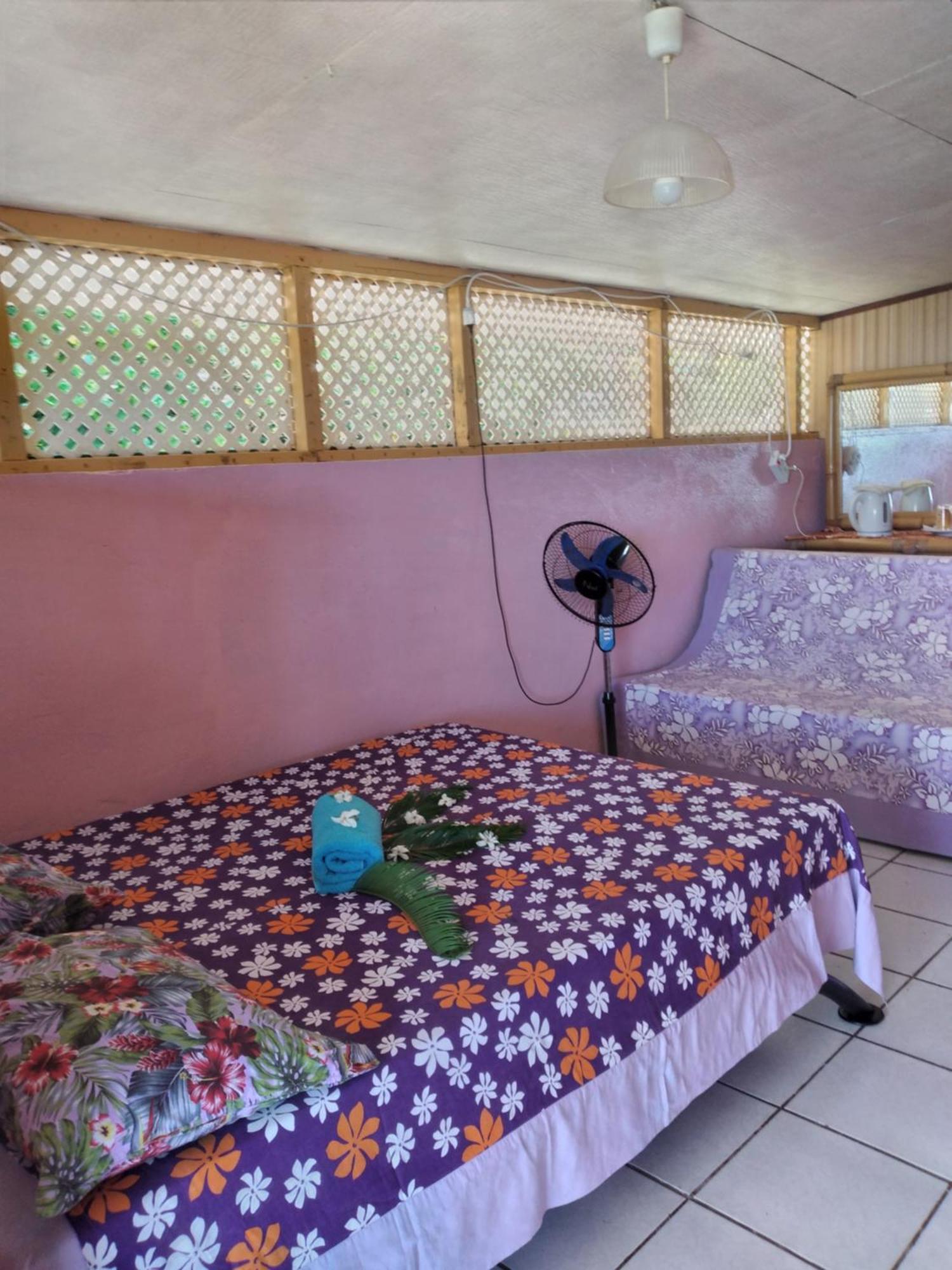 Bed and Breakfast Maupiti Authentique Te-Fare-Arii Esterno foto